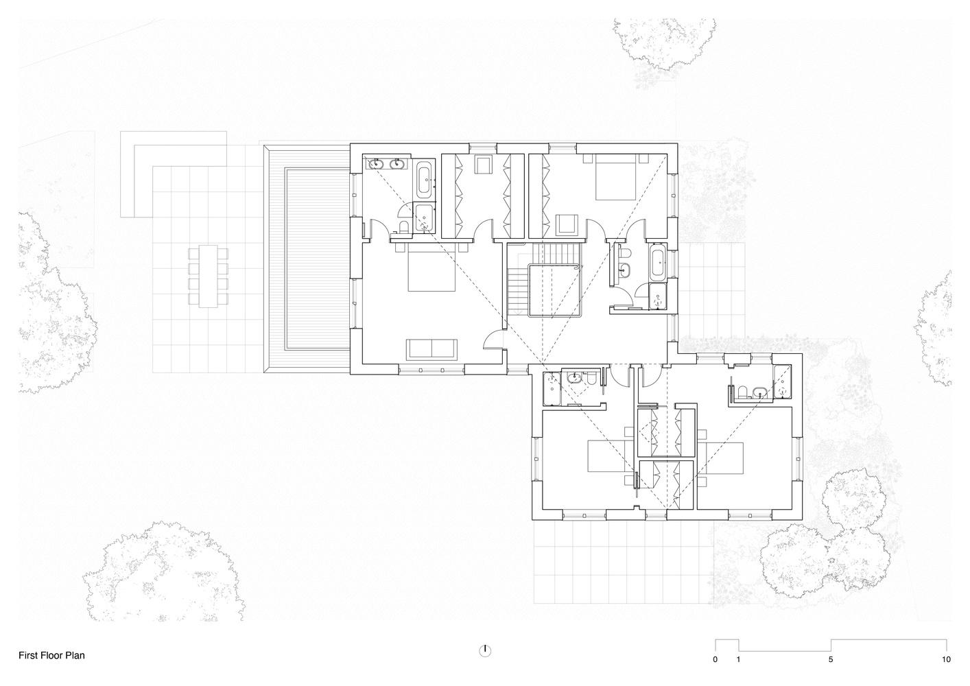 Field House first floor plan